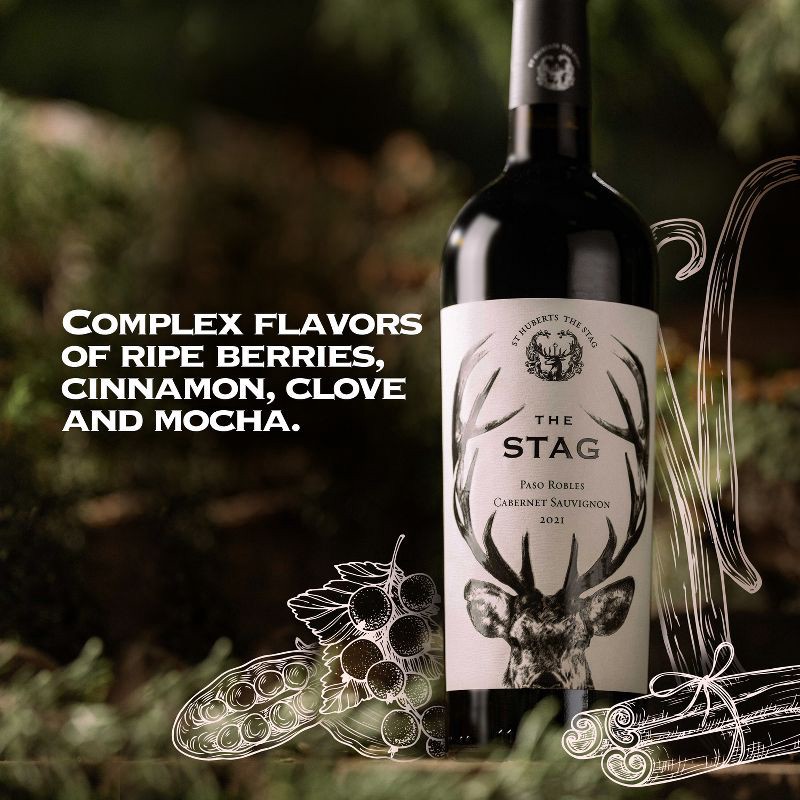 slide 2 of 8, St Huberts St. Huberts The Stag Cabernet Sauvignon Red Wine - 750ml Bottle, 750 ml
