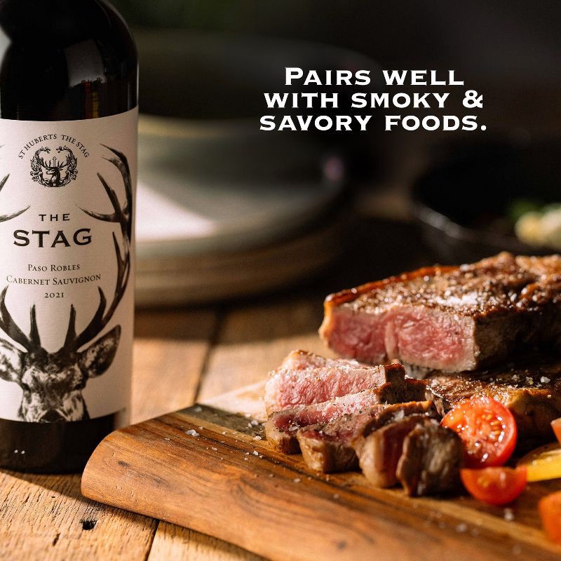 slide 3 of 8, St Huberts St. Huberts The Stag Cabernet Sauvignon Red Wine - 750ml Bottle, 750 ml