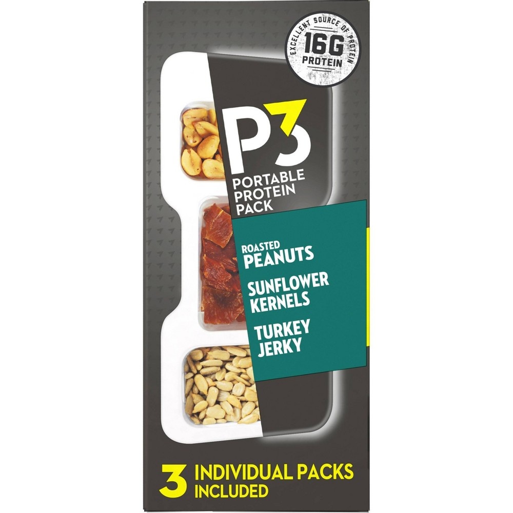 slide 5 of 6, Planters P3 Portable Protein Pack, 3 ct, 5.4 oz
