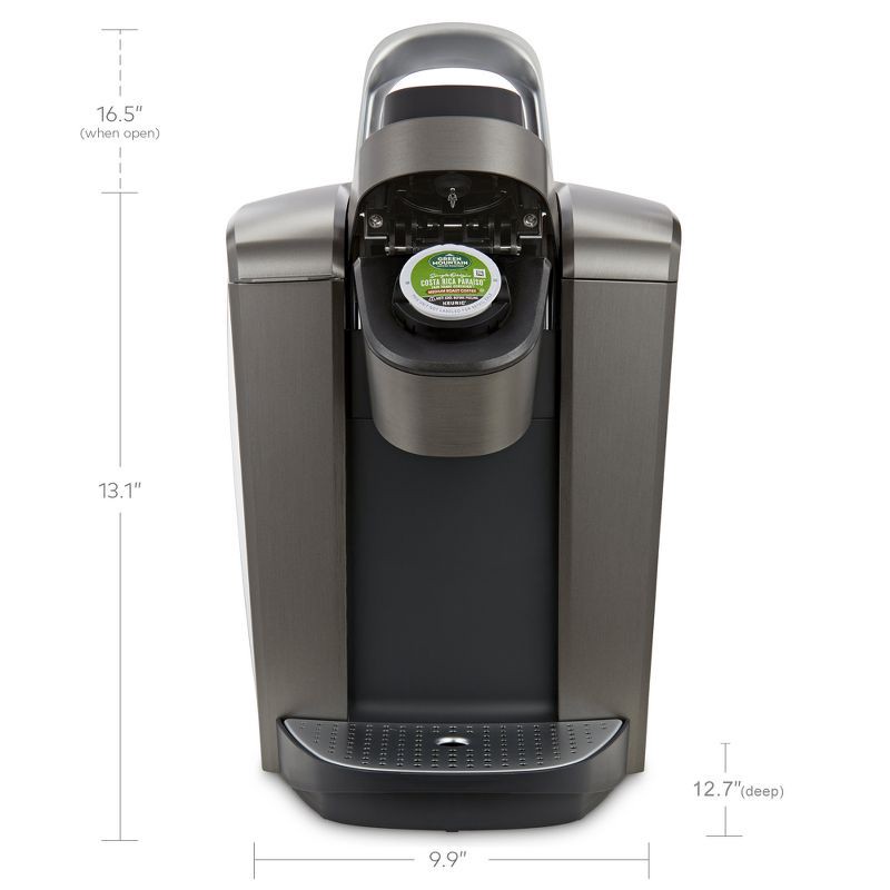 Elite Single-Serve Capsule Coffee Maker, Black