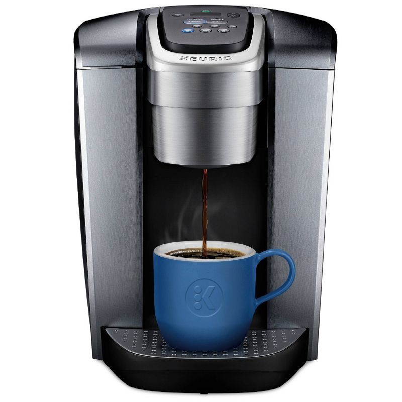 slide 1 of 1, Keurig K-Elite Single-Serve K-Cup Pod Coffee Maker with Iced Coffee Setting - Silver, 1 ct