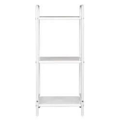 3 Shelf Utility Storage Cart White - Room Essentials™: Rolling, Multi-Tier, Ideal for Dorm & Bathroom