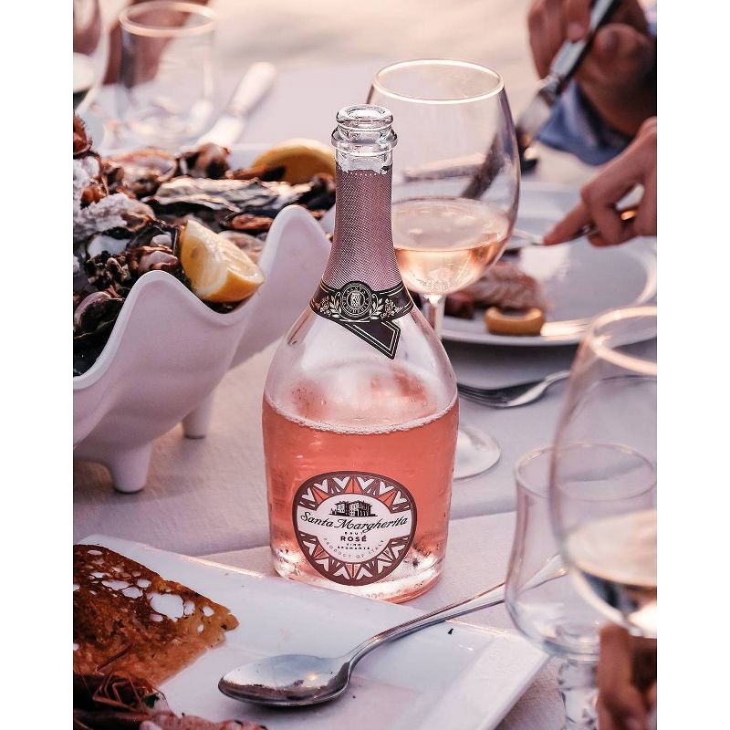 slide 3 of 4, Santa Margherita Sparkling Rosé Wine - 750ml Bottle, 750 ml