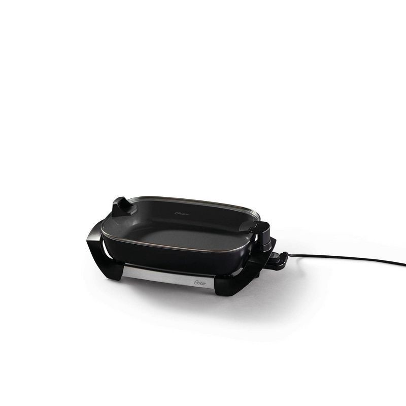 Oster® DiamondForce™ 12-Inch x 16-Inch Nonstick Electric Skillet with  Hinged Lid