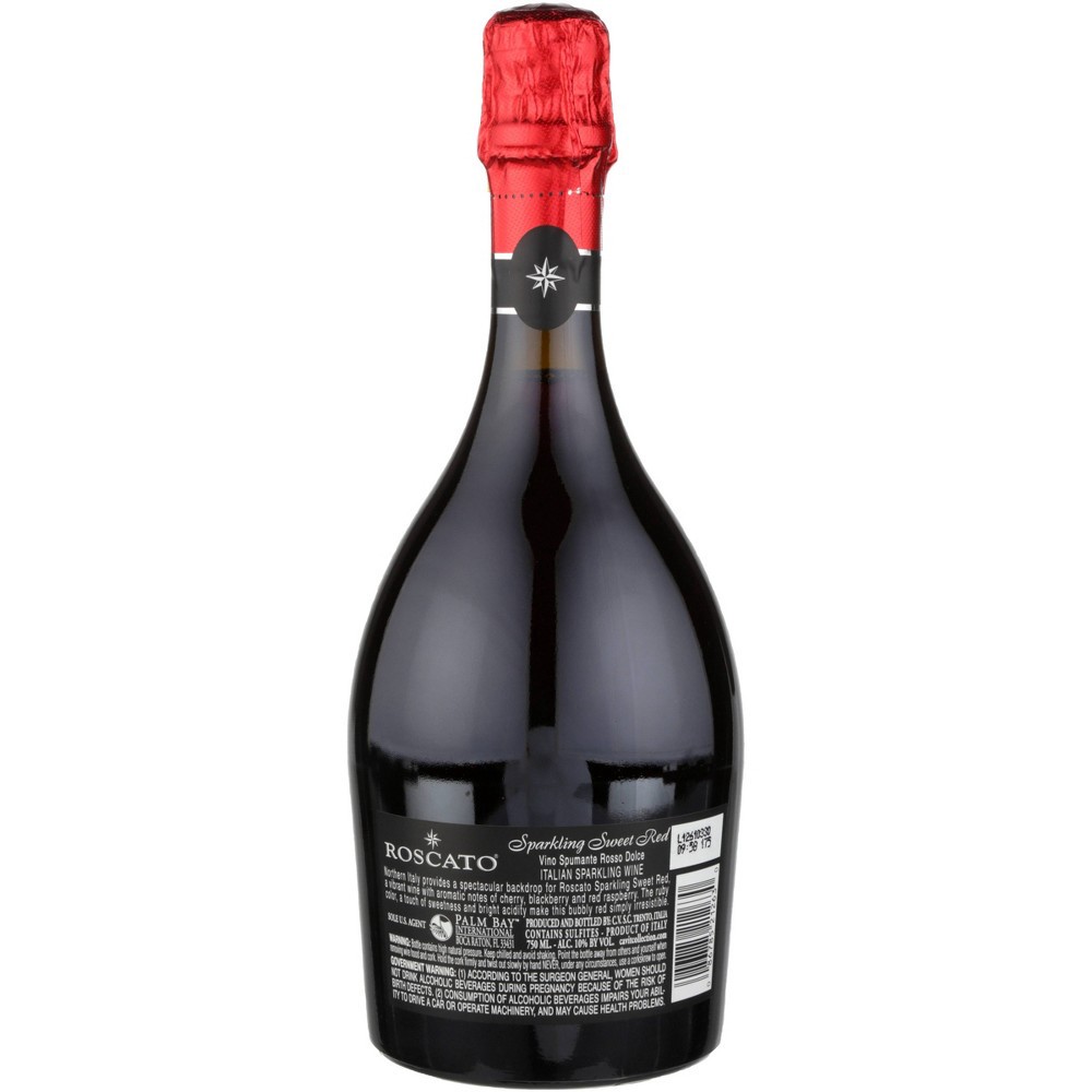 slide 3 of 3, Roscato Sparkling Sweet Red Wine - 750ml Bottle, 750 ml