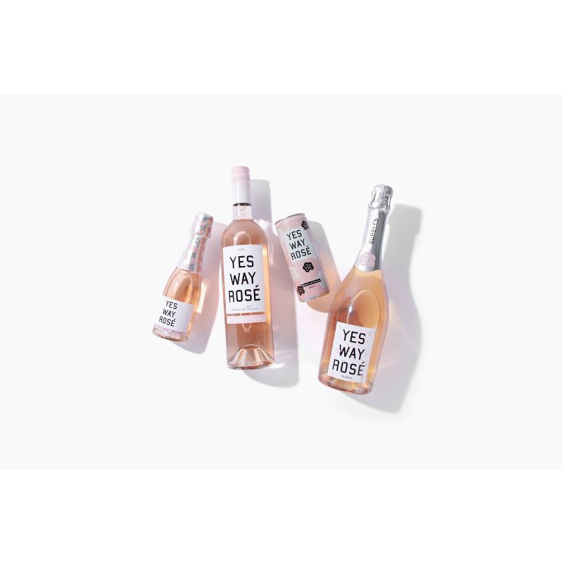 slide 3 of 9, Yes Way Rosé Wine - 750ml Bottle, 750 ml