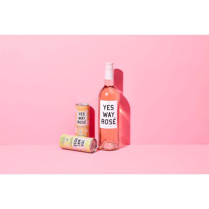 slide 5 of 9, Yes Way Rosé Wine - 750ml Bottle, 750 ml