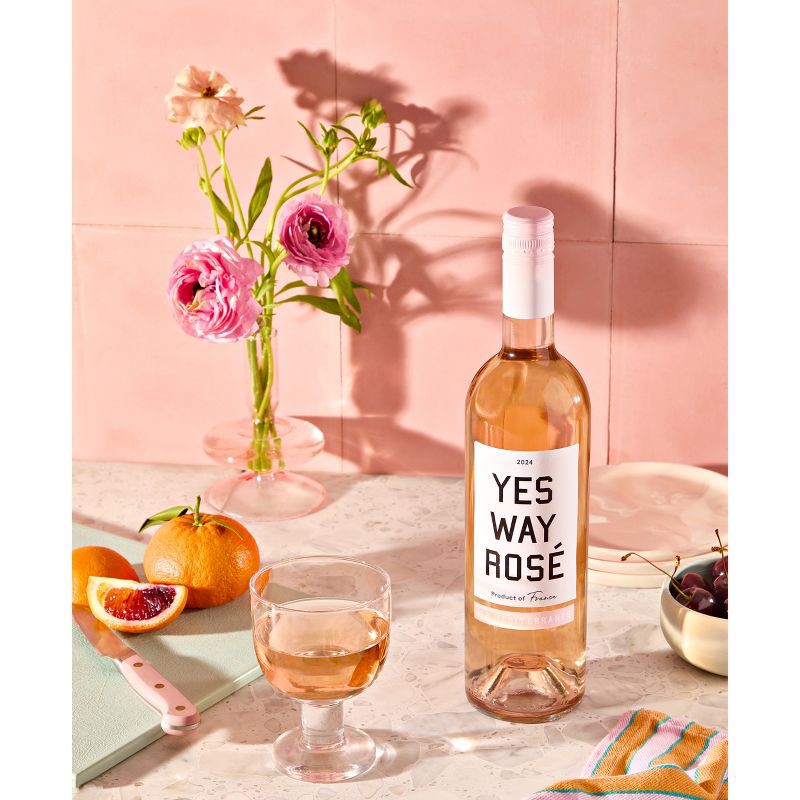 slide 10 of 14, Yes Way Rosé Wine - 750ml Bottle, 750 ml