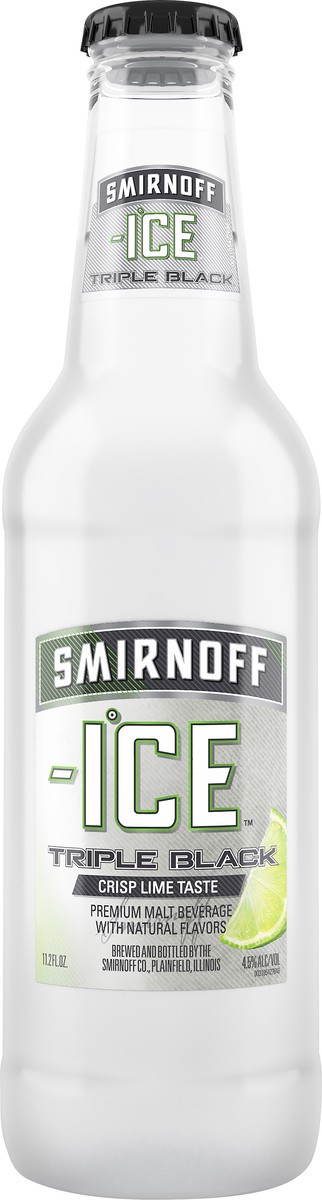 slide 1 of 3, Smirnoff Ice Triple Black Malt Beverage 11.2 oz, 11.2 oz