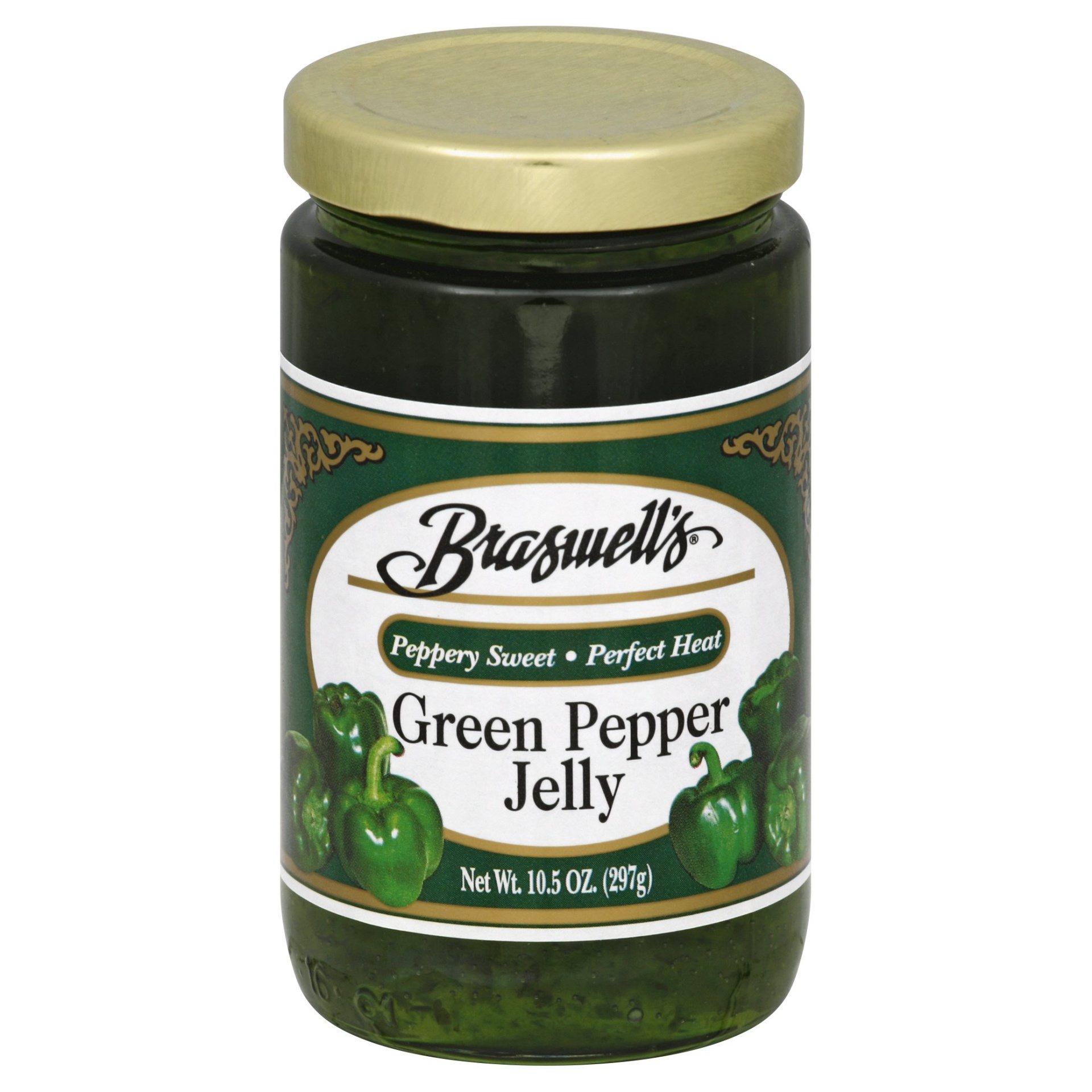 slide 1 of 2, Braswell's Green Pepper Jelly, 10.5 oz