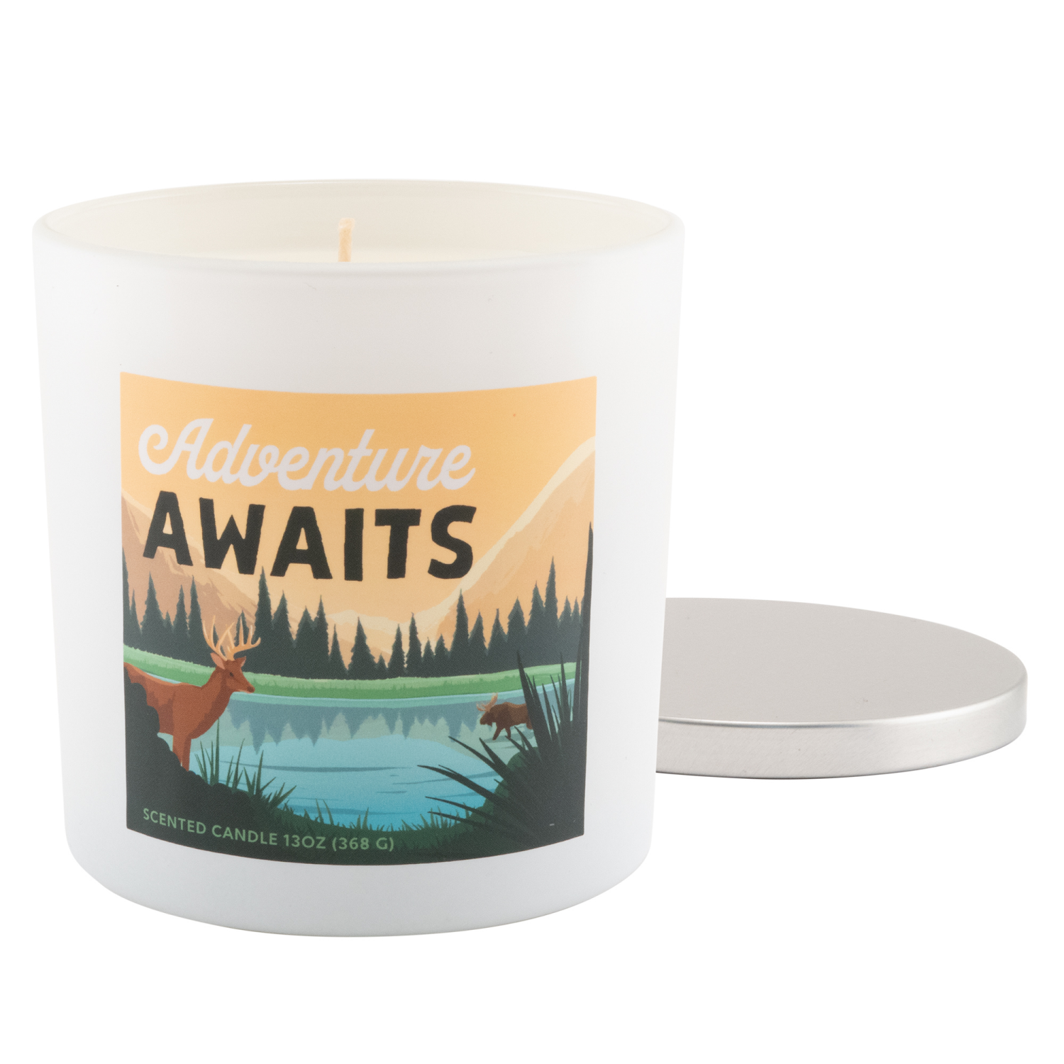 slide 2 of 2, Northern Lights Sentiment dle - Adventure Awaits, 13 oz