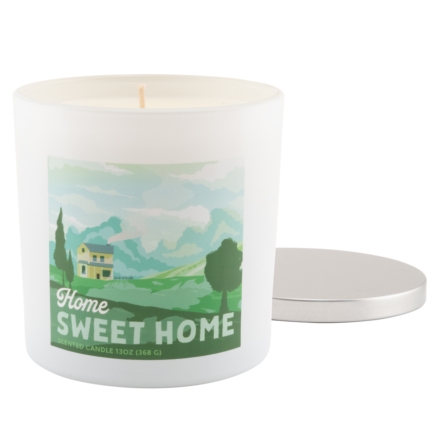slide 2 of 2, Northern Lights Sentiment dle - Home Sweet Home, 13 oz