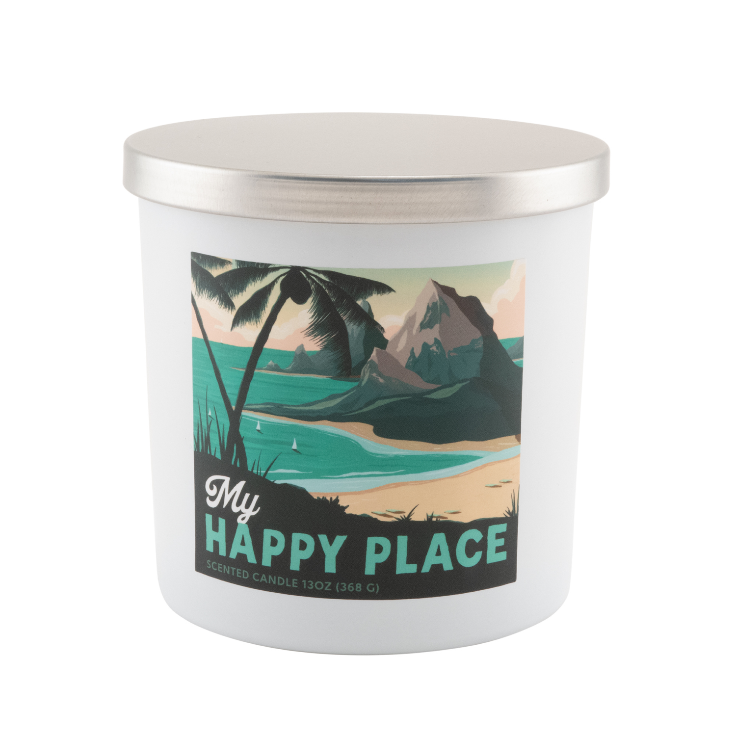 slide 1 of 2, Northern Lights Sentiment dle - My Happy Place, 13 oz