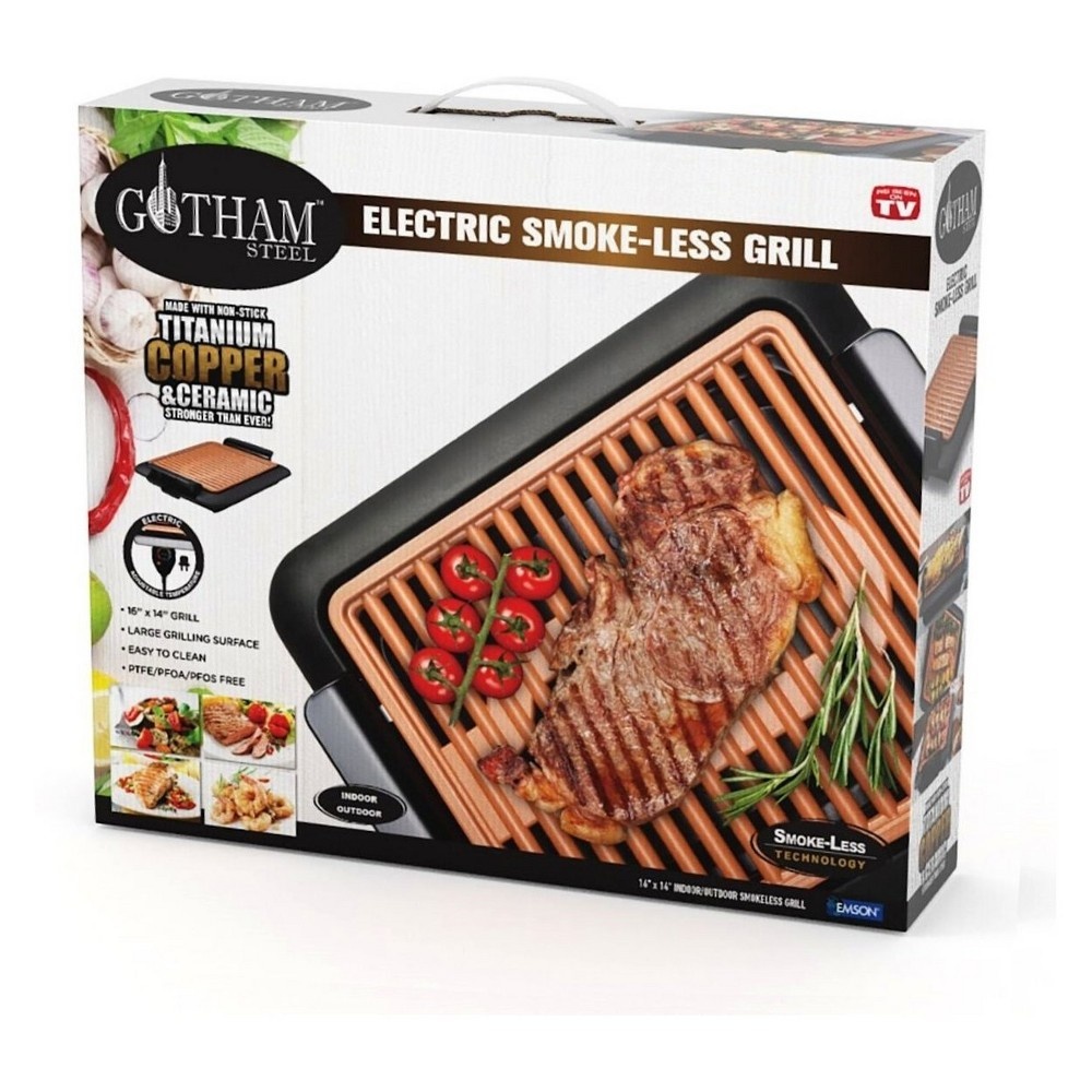 slide 5 of 5, Gotham Steel Smokeless Grill, 1 ct