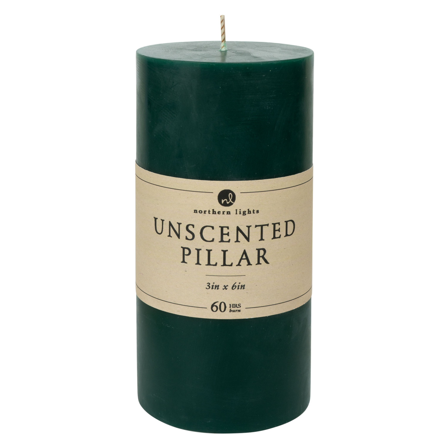 slide 1 of 3, Northern Lights 3x6 Pillar, Hunter Green, 1 ct