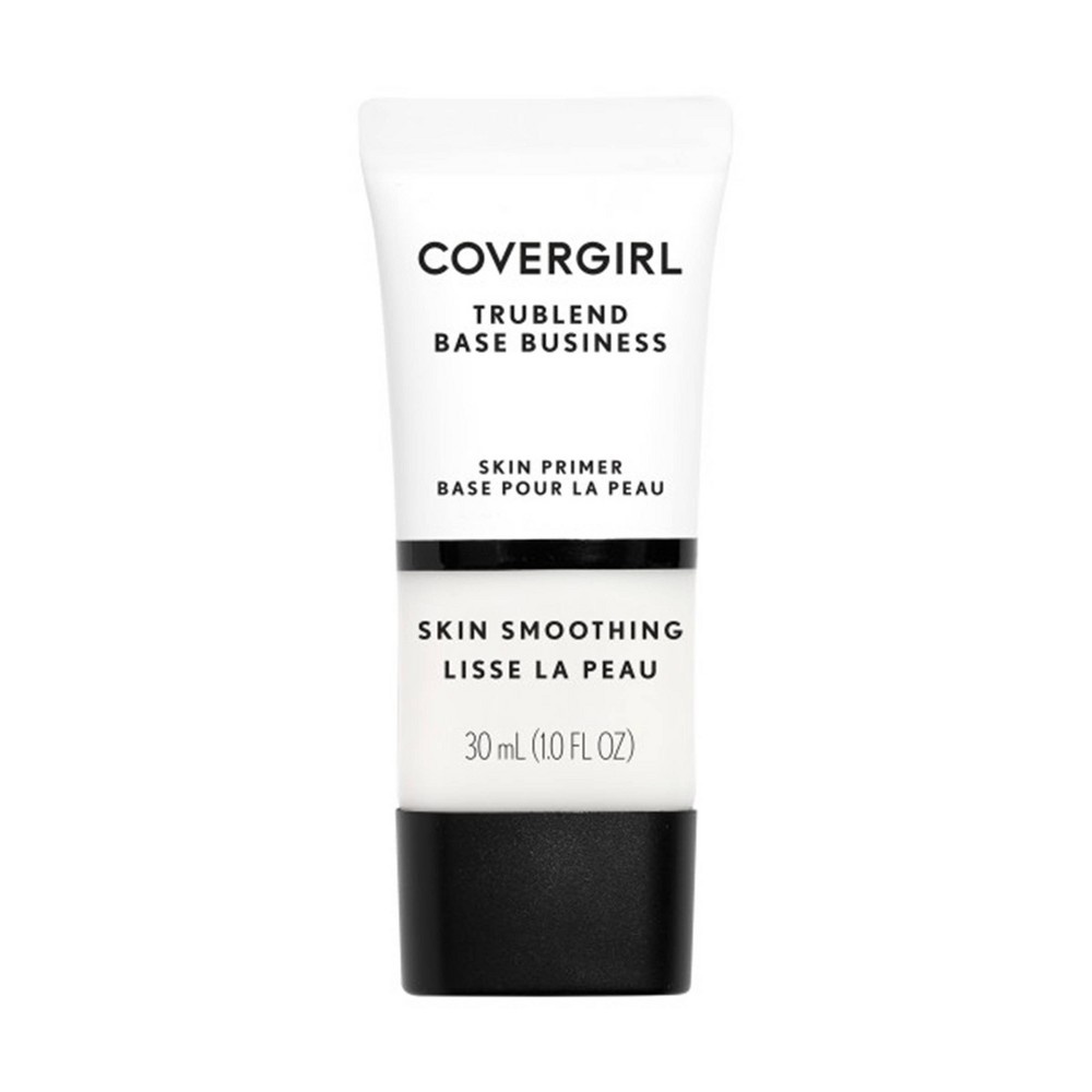 slide 2 of 4, COVERGIRL TruBlend Base Business Face Primer 100 Skin Smoothing, 1.014 fl oz