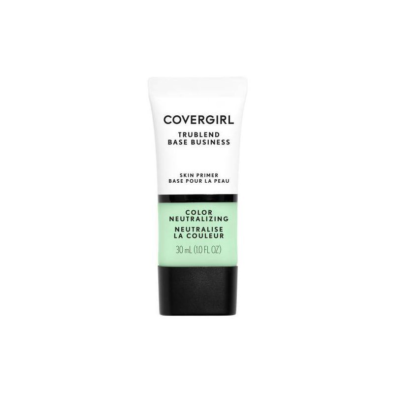 slide 1 of 4, COVERGIRL TruBlend Base Business Face Primer - 200 Color Neutralizing - 1 fl oz, 1 fl oz