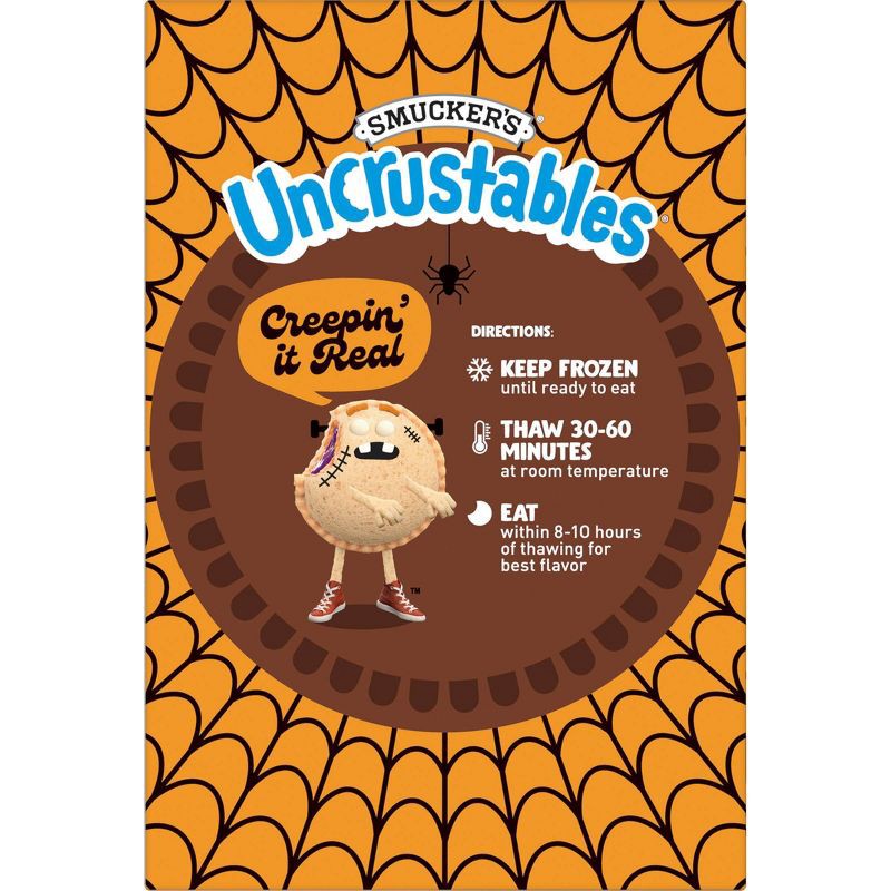 Smucker's Uncrustables Chocolate Flavored Hazelnut Spread Frozen Sandwich 27oz/15ct 27 oz, 15