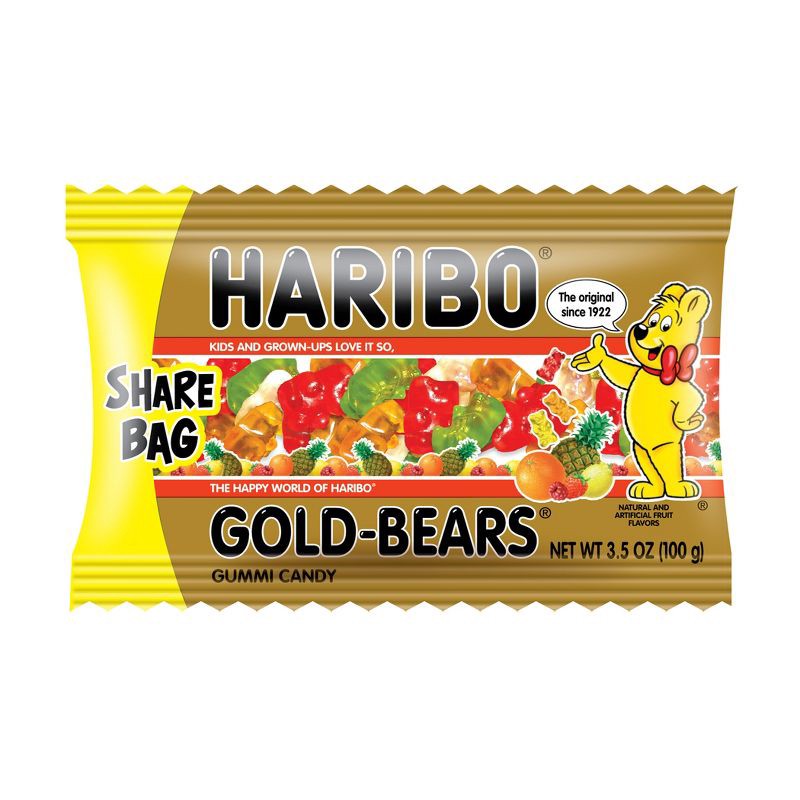 slide 1 of 3, HARIBO Gold-Bears Gummi Candy - 3.5oz, 3.5 oz