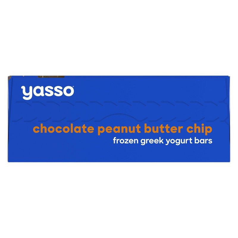 slide 5 of 10, Yasso Frozen Greek Yogurt - Chocolate Peanut Butter Chip Bars - 4pk/14 fl oz, 4 ct, 14 fl oz