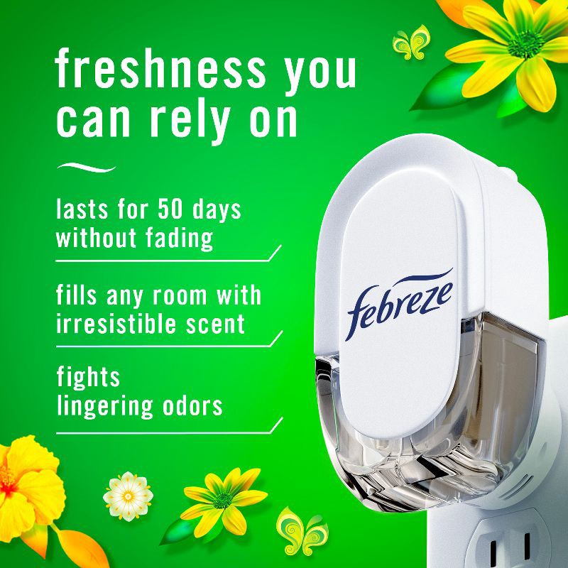 slide 3 of 16, Febreze Odor-Fighting Fade Defy Plug Air Freshener Refill - Gain Original - 2.63 fl oz/3pk, 3 ct; 2.63 fl oz