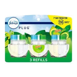 Febreze Odor-Fighting Fade Defy Plug Air Freshener Refill - Gain Original - 2.63 fl oz/3pk