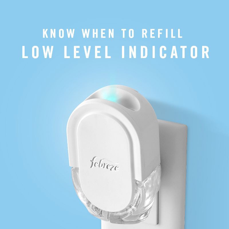 slide 6 of 12, Febreze Odor-Fighting Fade Defy Plug Air Freshener - Warmer Device, 1 ct