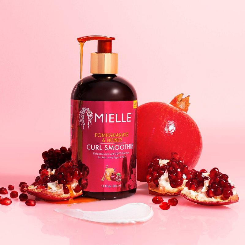 slide 3 of 6, Mielle Organics Pomegranate & Honey Curl Smoothie - 12 fl oz, 12 fl oz