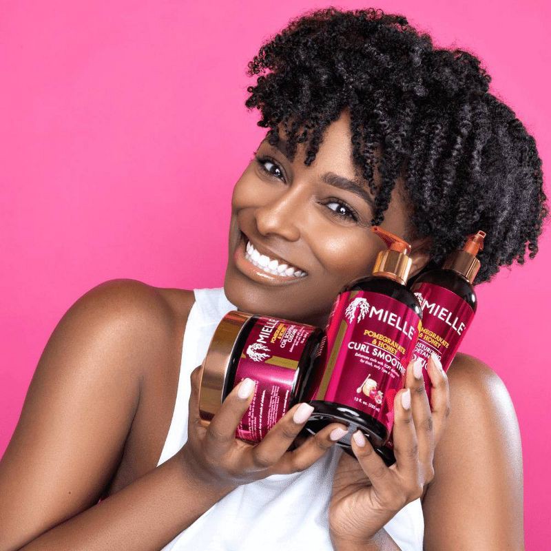 slide 4 of 6, Mielle Organics Pomegranate & Honey Curl Smoothie - 12 fl oz, 12 fl oz