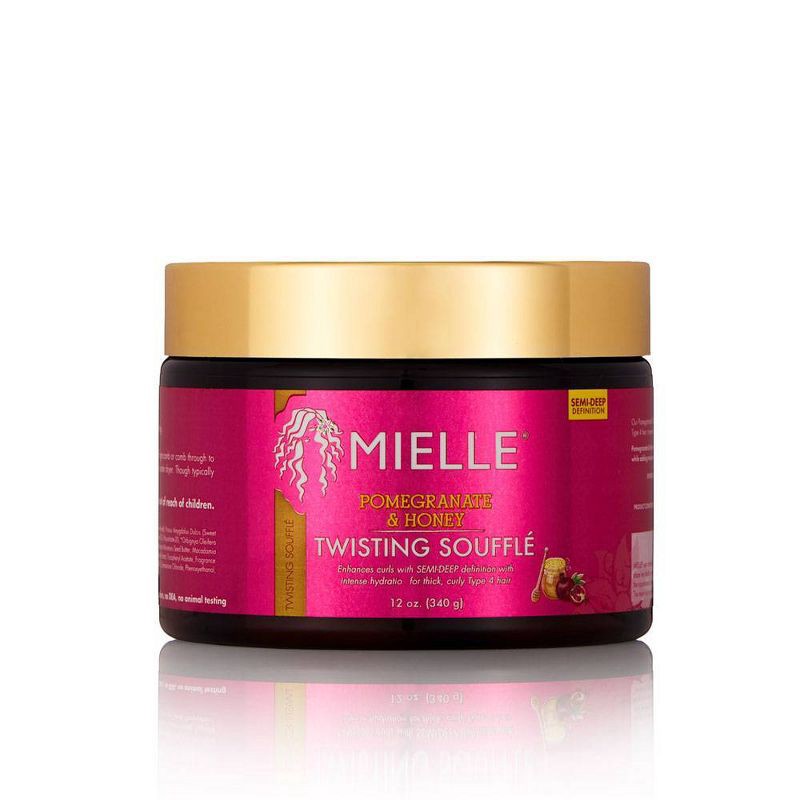 slide 1 of 5, Mielle Organics Pomegranate & Honey Twisting Soufflé - 12oz, 12 oz