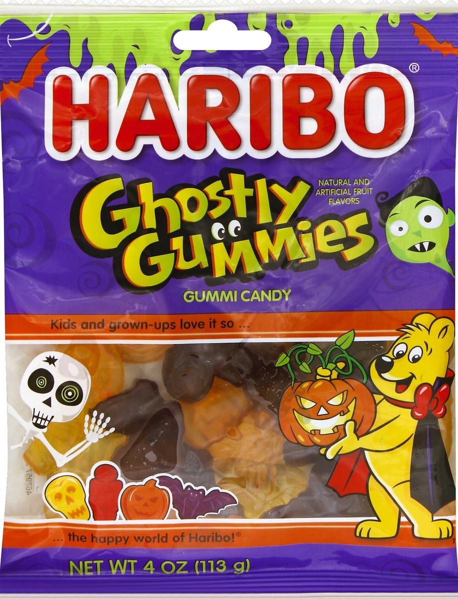 slide 1 of 3, Haribo Gummi Candy 4 oz, 4 oz