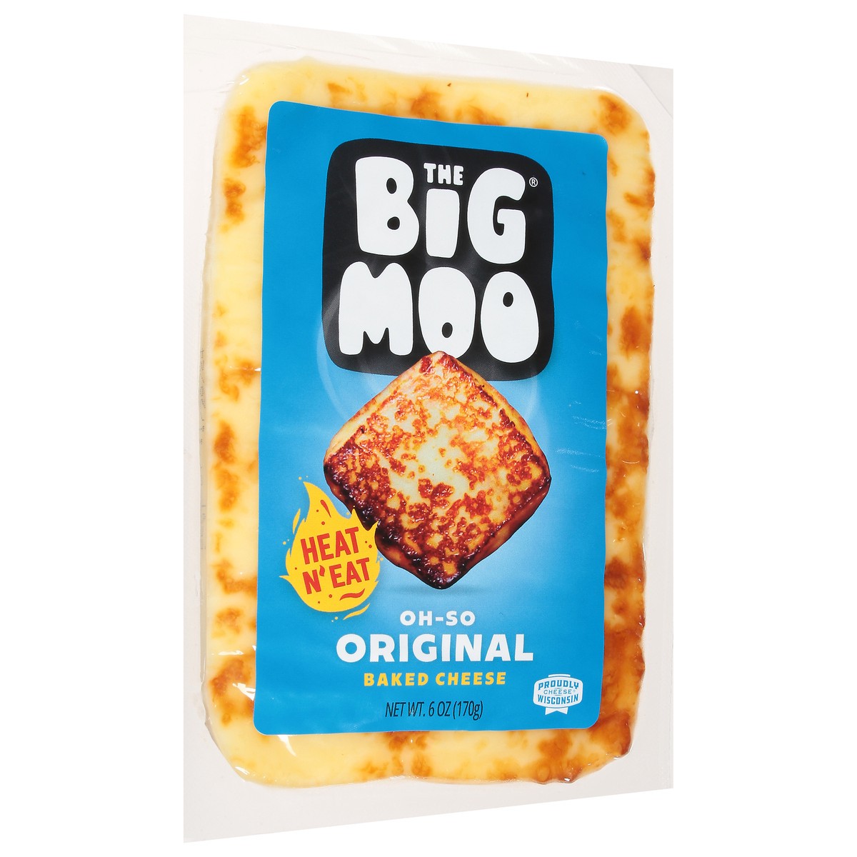 slide 8 of 13, The Big Moo Oh-So Original Baked Cheese 6 oz, 6 oz