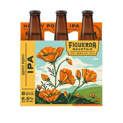 Figueroa Mountain Brewing Co. Figueroa Mountain Hoppy Poppy IPA Beer - 6pk/12 fl oz Bottles