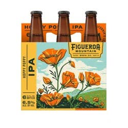 Figueroa Mountain Brewing Co. Figueroa Mountain Hoppy Poppy IPA Beer - 6pk/12 fl oz Bottles