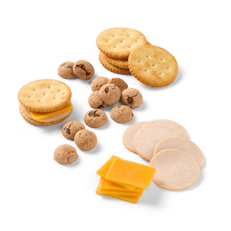 slide 3 of 4, Smoked Turkey & Colby Cheese Lunch Kit - 2.9oz - Good & Gather™, 2.9 oz