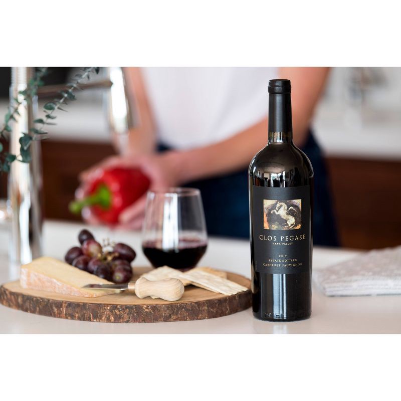 slide 6 of 6, Clos Pegase Cabernet Sauvignon Red Wine - 750ml Bottle, 750 ml