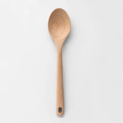 Beech Wood Solid Spoon - Made By Design
