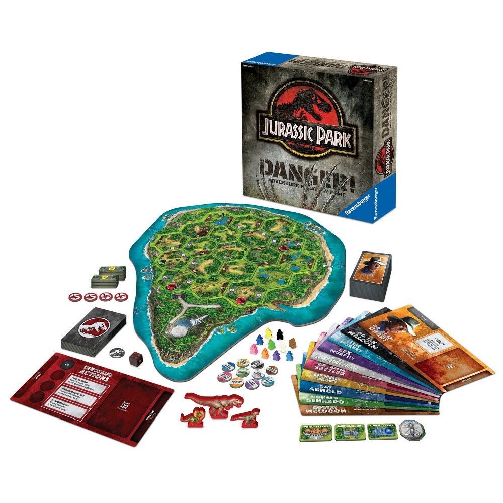 slide 3 of 4, Ravensburger Jurassic Park Danger Board Game, 1 ct