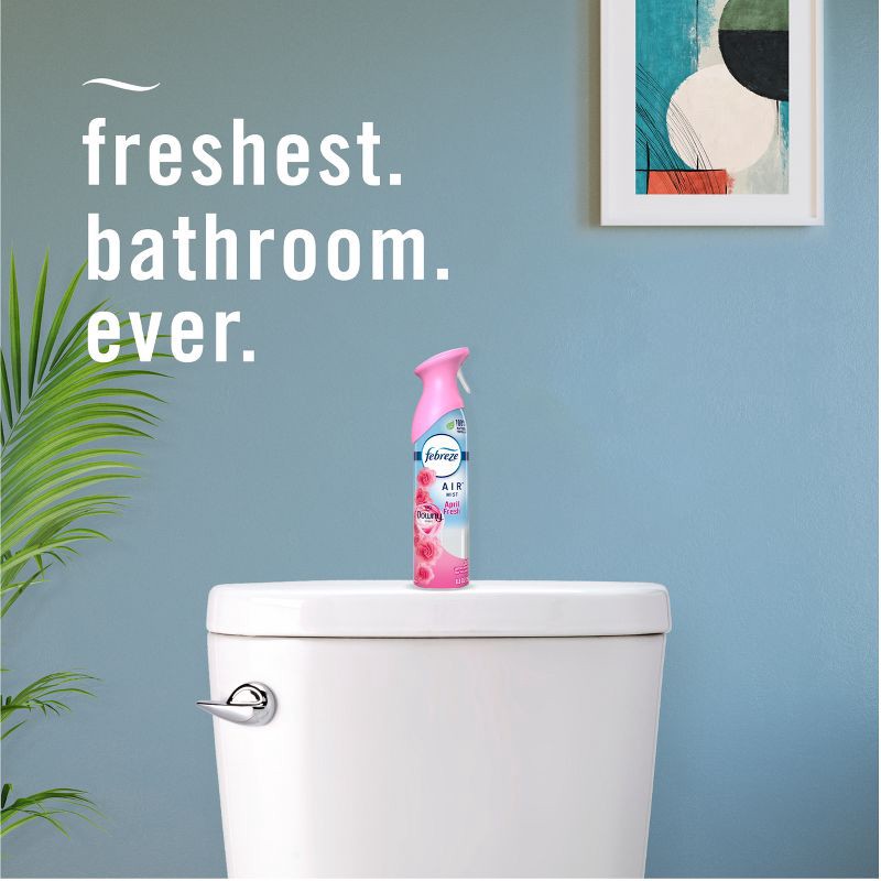 slide 7 of 12, Febreze Aerosol Room Spray Air Freshener with Downy - April Fresh - 17.6oz/2pk, 2 ct; 17.6 oz