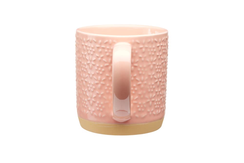slide 2 of 3, Clay Art Glaze Dots Mug - Pink, 1 ct