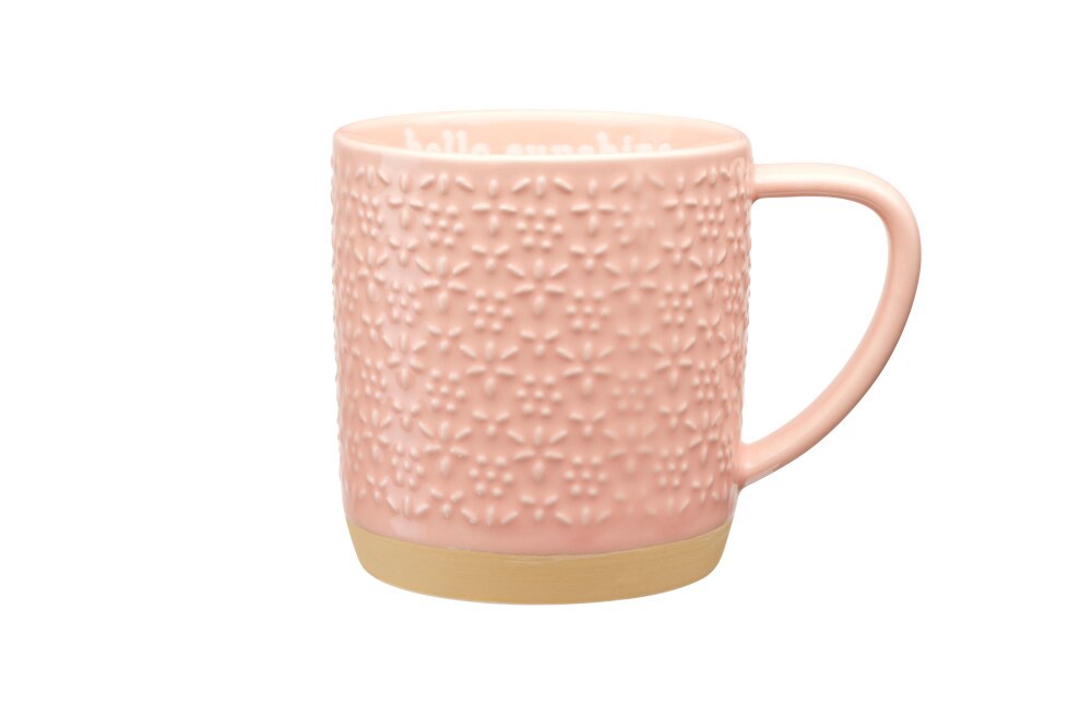 slide 3 of 3, Clay Art Glaze Dots Mug - Pink, 1 ct