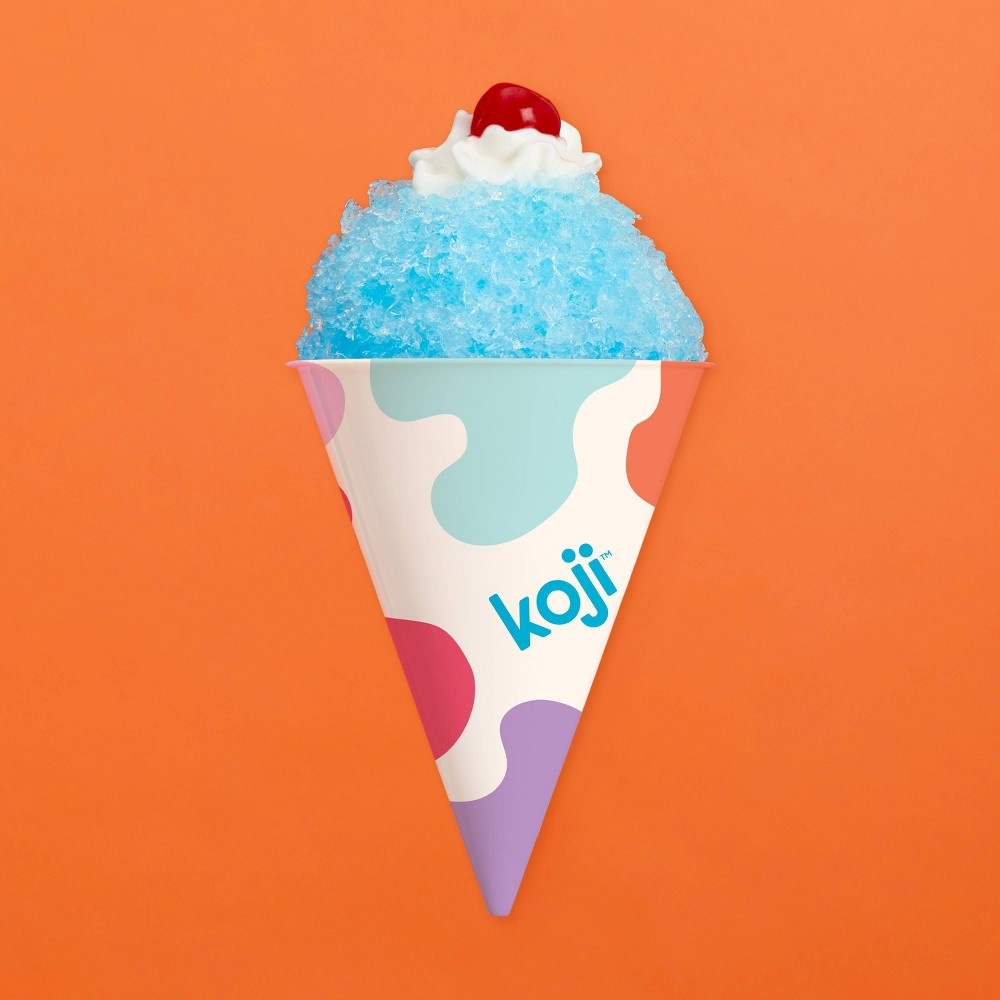 slide 4 of 4, Koji Snow Cone Cups & Straws Set, 40 ct