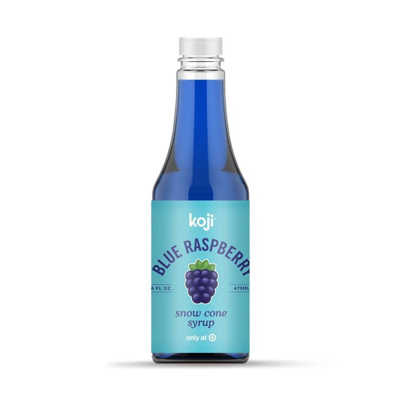 slide 1 of 1, Koji Blue Raspberry Snowcone Syrup - 16 fl oz, 16 fl oz