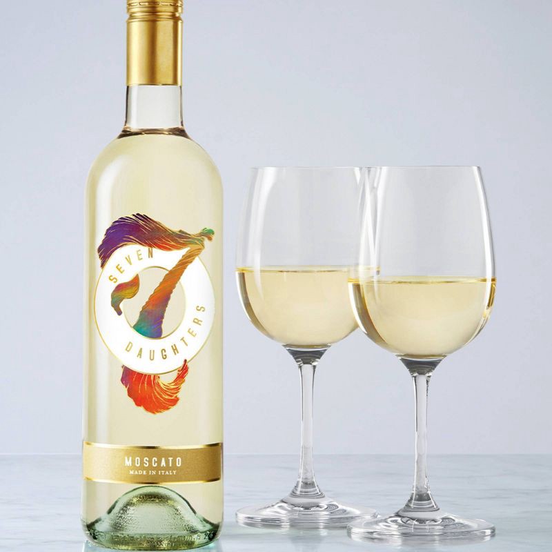 slide 8 of 9, Seven Daughters Moscato White Wine - 750ml Bottle, 750 ml