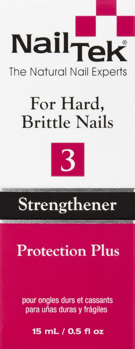 slide 8 of 12, Nail Tek Foundation 3, Ridge Filler, For Hard Brittle Nails, 15 ml