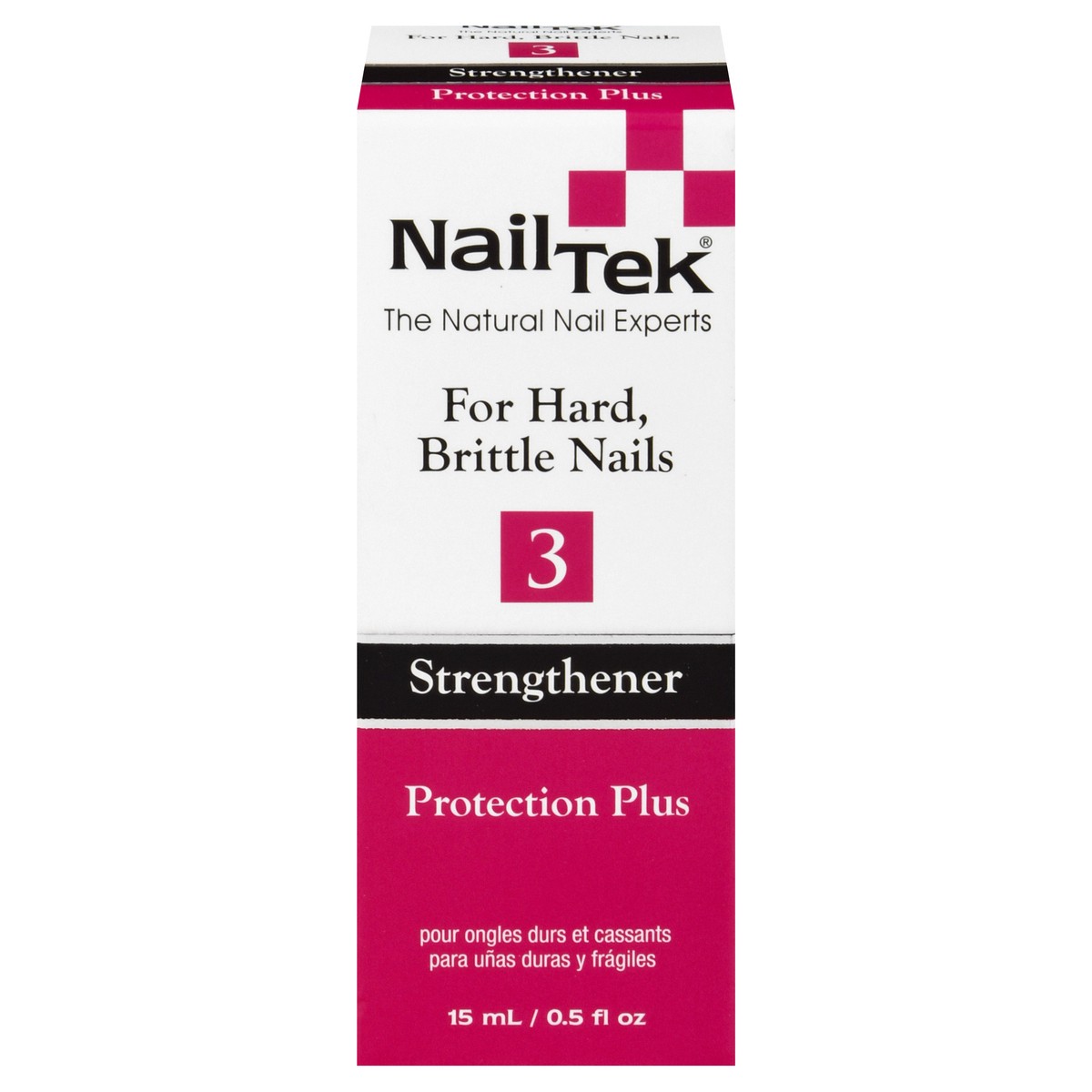 slide 1 of 12, Nail Tek Foundation 3, Ridge Filler, For Hard Brittle Nails, 15 ml