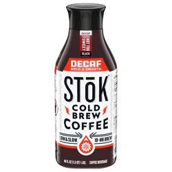 SToK Decaf Not Too Sweet Cold Brew Coffee - 48 fl oz