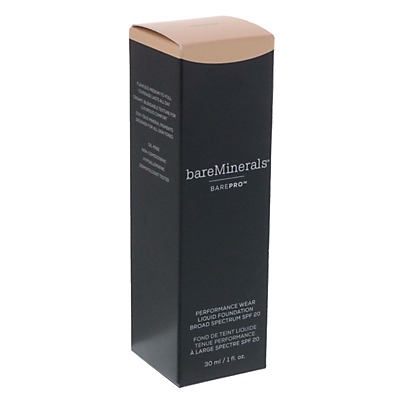 slide 1 of 1, bareMinerals Barepro Performance Wear Liquid Foundation Broad Spectrum SPF 20 Aspen, 1 oz