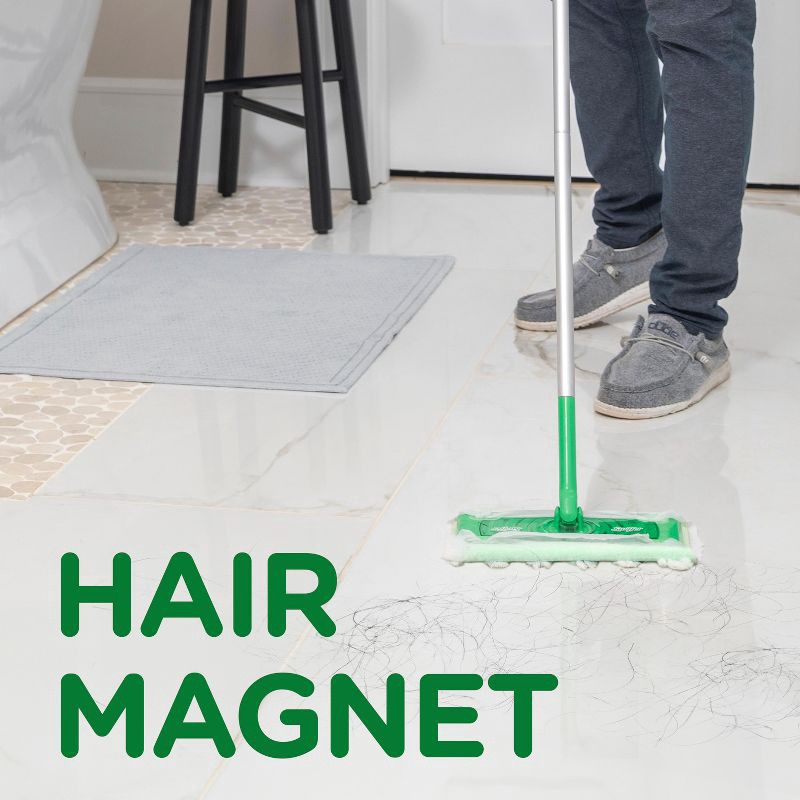 slide 7 of 12, Swiffer Sweeper Heavy Duty Multi-Surface Dry Cloth Refills for Floor Sweeping and Cleaning - Unscented - 32ct, 32 ct