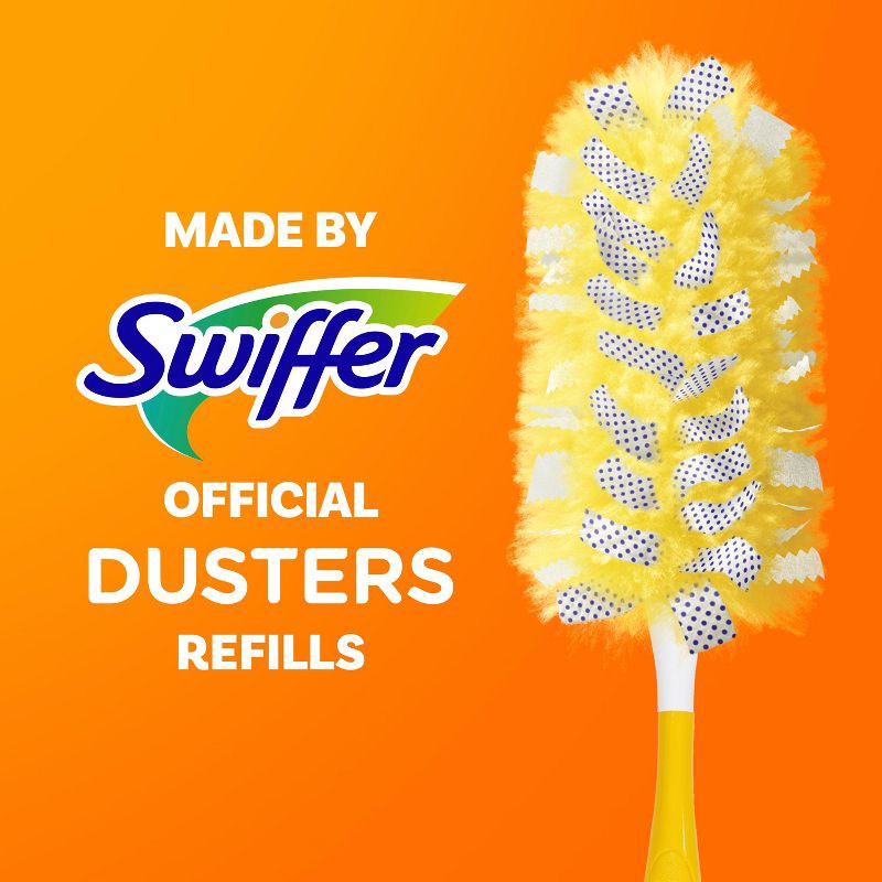 slide 4 of 16, Swiffer Dusters, Pet Heavy Duty Refills with Febreze Odor Defense - Unscented - 11ct, 11 ct